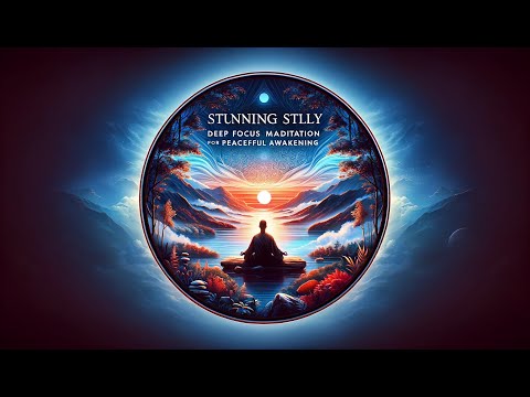 Stunning Stillness | Deep Focus Meditation for Peaceful Awakening | Visualize Tranquility