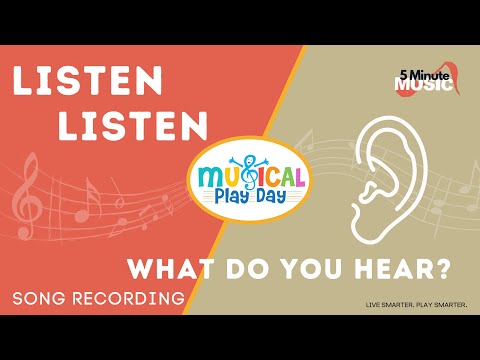 🎶 LISTEN, LISTEN (song) | Music TablePlay | Kids Songs & Games |  Learning for Kids | Kids Music