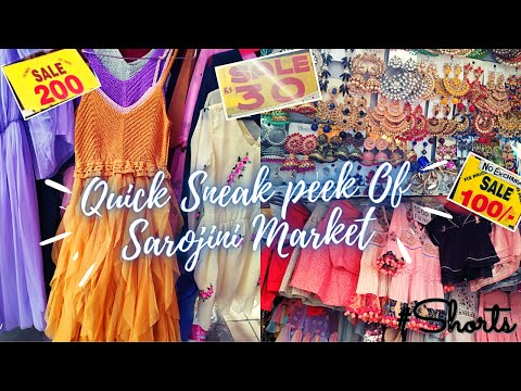 Sarojini Nagar Market Delhi Latest Collection 2021 | Sarojini Nagar Latest Summer Collection #shorts
