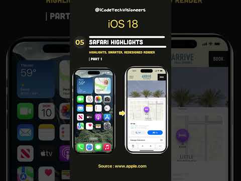 iOS 18 New Features: Safari Highlights