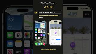 iOS 18 New Features: Safari Highlights