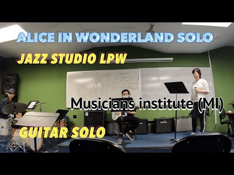 Bill Evans - Alice in Wonderland (Guitar solo)｜『Jazz performance EP1』