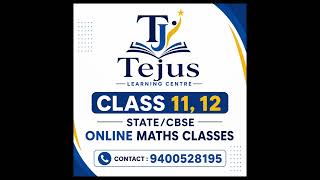 Tejus Learning Centre online maths classes join now!!