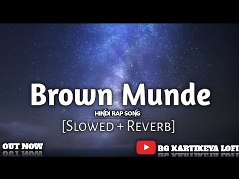 BROWN MUNDE - AP DHILLON | RG Kartikeya LOFI| SunoAi (Official Music Video)
