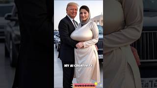 Maryam Nawaz & Donald Trump Dance Battle Goes Global | 4K Political Comedy #funny #dance #music