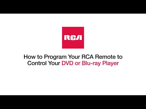 Blu-ray & DVD Remote Control Direct Code Programming - Revision Numbers R271U1/R271U2