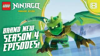NEW Season 4 Episodes | Can the Ninja STOP the Weapon of Desolation? | LEGO NINJAGO: Dragons Rising