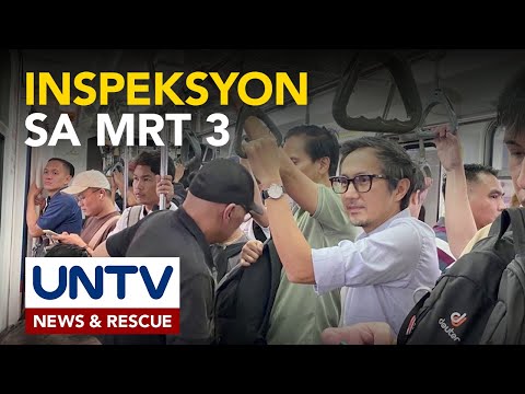 Improvement sa MRT 3, inilatag ng DOTr officials matapos ang ginawang inspeksyon ngayong araw.