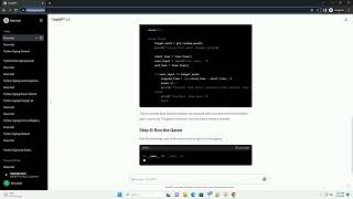 python typing game