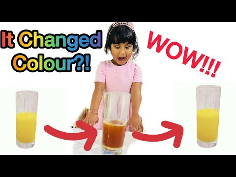 Yellow to Red to Yellow Again?! 🧼🥄 Leah’s Colour Changing Science!