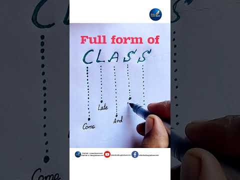 Full form of class #english #mathsenglishsecret #shorts