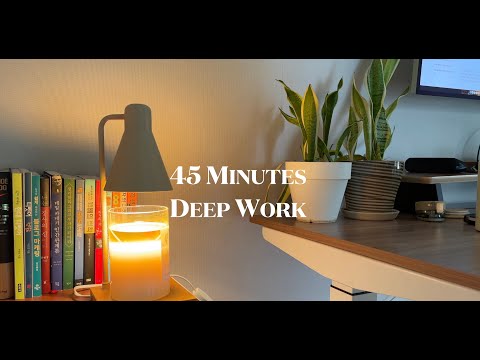 [DEEP WORK with me] No Background Sound_#5