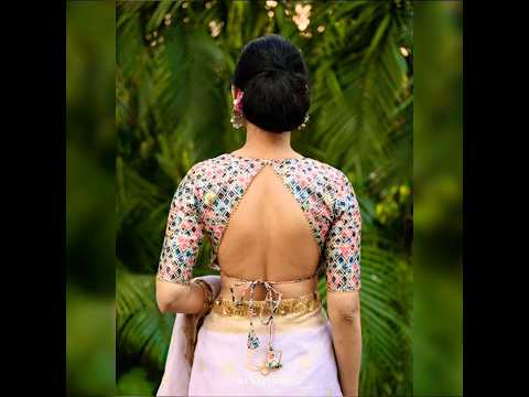 Blouse designs 2025#fashion #fancy#blouse back neck designs #trending 🔥🔥