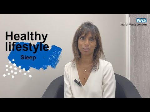 A Healthy Lifestyle - Sleep