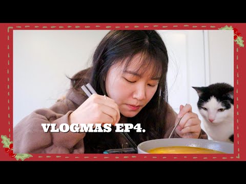 VLOGMAS ep.4 ☃️ 教你怎麼把康寶濃湯變燴飯！🍚 發燒的一天 😷