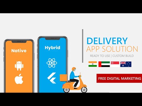 On Demand Delivery App Solution | Grocery / Vegetable / Food / Hyperlocal Delivery App -Custom Build