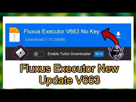 Fluxus Executor Mobile New Update V663 |Updated Fluxus & Roblox Script Blox Fruit Mobile No Key