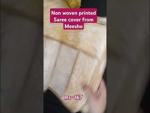 saree cover from meesho #shortsfeed #meeshofinds #meesho