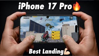BEST LANDING IN SPIDERMAN MODE🔥 iPhone 17 Pro PUBG MOBILE