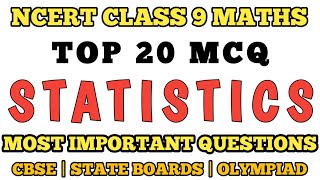 Best MCQ Class 9 Statistics | Full Chapter | NCERT Class 9 Maths MCQs
