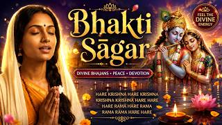 Bhakti Sāgar 🌸 | Divine Hare Krishna Bhajans | Peaceful Devotional Songs | Radha Krishna Meditation