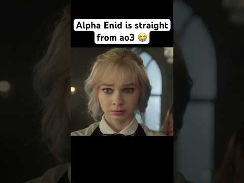 Alpha Enid has an *interesting* origin story #wednesday #enid #wenclair
