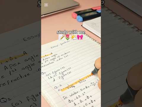 Study With Me Aesthetic ASMR | Deep Focus Session (No Talking) 🇺🇸🇪🇺