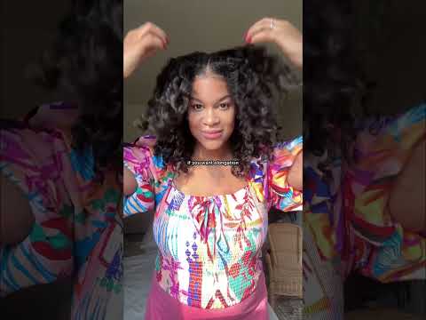 Braid Out Vs Twist Out on Natural Hair #lengthretention
