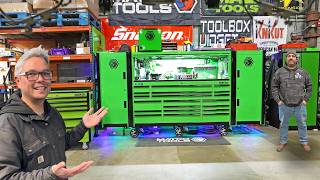 Research and Development Tech with the BIGGEST Toolbox Matco Sells