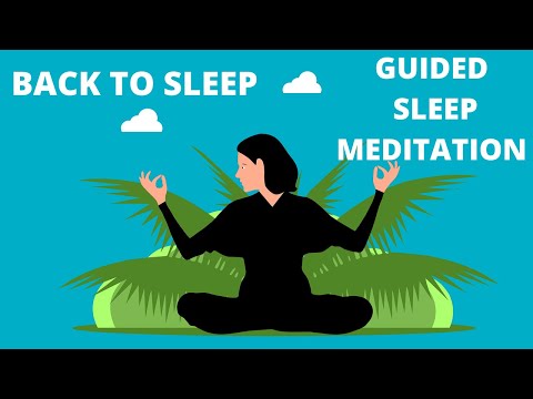[Get Back to Sleep] Guided Meditation For Sleep | Relaxing Sleep Music | Sleeping Music