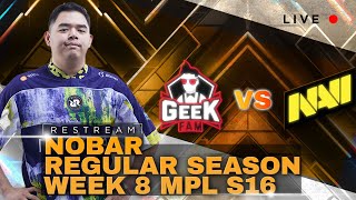NAVI VS GEEK SEASON 16 #mlbbidcreator
