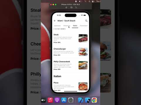 UberEatmenu with SwiftUI….. #appdeveloper #coding #computerbooks #ghana #iosdev