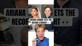 ARIANA GRANDE SPEAKS OUT ☁️🫧 #arianagrande #ethanslater #ag7 #musicnews #celebritynews