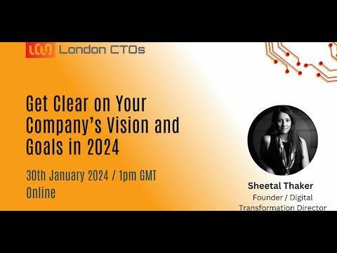 Get Clear on Your Company's Goals and Objectives for 2024! - January 30, 2024