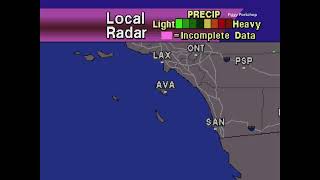 EAS | Civil Emergency Broadcast in Los Angeles | NOAA Weather Radio Test