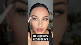 Straight vs Arched Brows l Christen Dominique