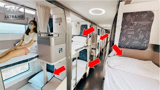 World’s Fastest! China’s Unique Capsule Sleeper Train | 12-Hour Trip from Shenzhen to Beijing🇨🇳 | 4K