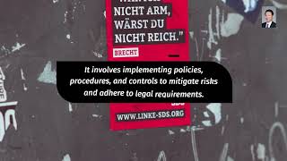 Regulatory compliance