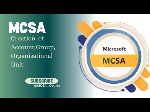How to create account, Group, OU in Practical |Class 5|MCSACourse in Telugu for fresher& experience