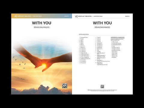 With You, by Brian Balmages – Score & Sound