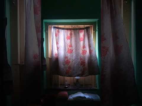 curtains dancing to the wind - a memory