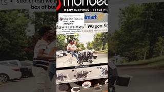 That’s us! Modeling for Monbebe Wagon at Walmart