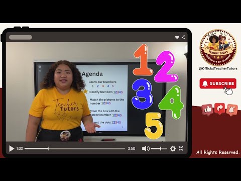 🔢 Learn to Count! | Numbers 1-5 for Kids | Fun & Easy Learning 🎉