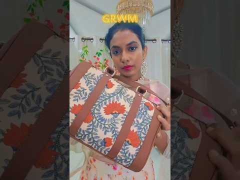 Festive GRWM ft. ZOUK Bag