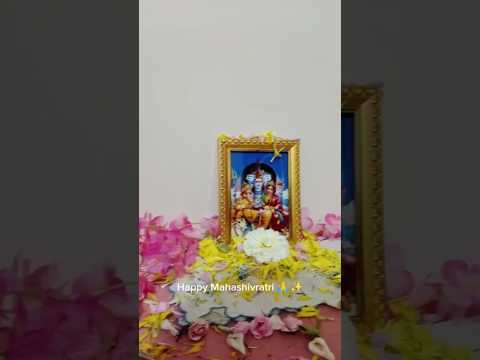 आप सभी को महाशिवरात्रि की शुभकामनाएँ 💫✨🙏 || #mahashivratri #mandir #festival