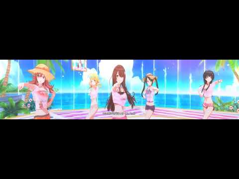 【4Kワイド】サマーサマーオーシャンパーリィバケーション　専用衣装【シャニソン】