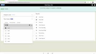 MTCF Data Query Tool