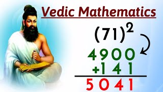 Vedic Maths tricks to find Square of any Number ― Square of any 2 digit Number which unit digit is 1