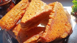 Crispy bread chop / bread pakoda🍞only 15 minutes #snacks#recipe
