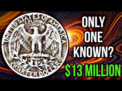 Most valuable Washington quarter dollars top 4 rare coins in the world worth a lot of money!